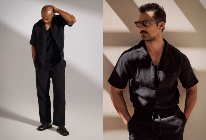 David Gandy Wellwear Linen Collection - Image