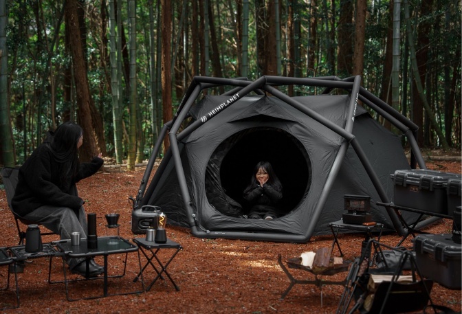 Heimplanet Cave XL Tent Neo Black - Image