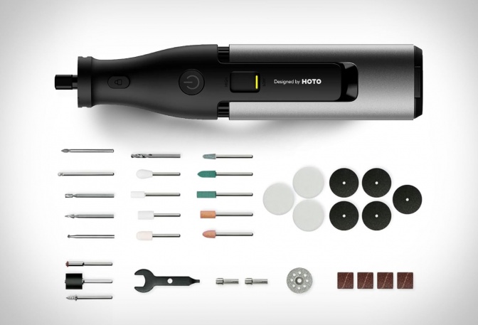 Hoto Cordless Rotary Tool Kit - Image