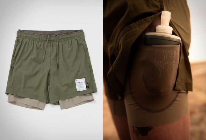 Satisfy TechSilk Cordura Running Shorts - Image