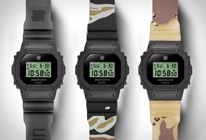 Undefeated x G-Shock DWE5600 - Image
