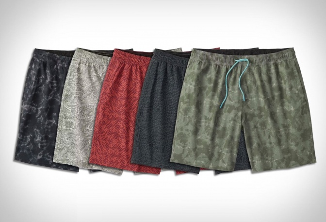 Wellen Performance Lined Swim Trunks - Image
