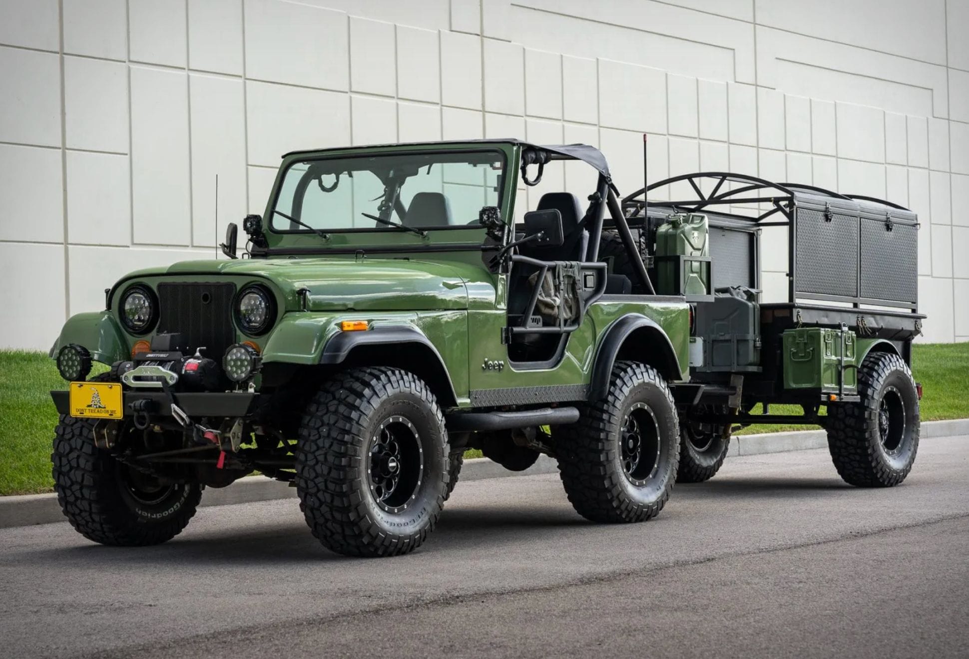1981 Jeep CJ-5 Restomod With Matching Utility Trailer | Image