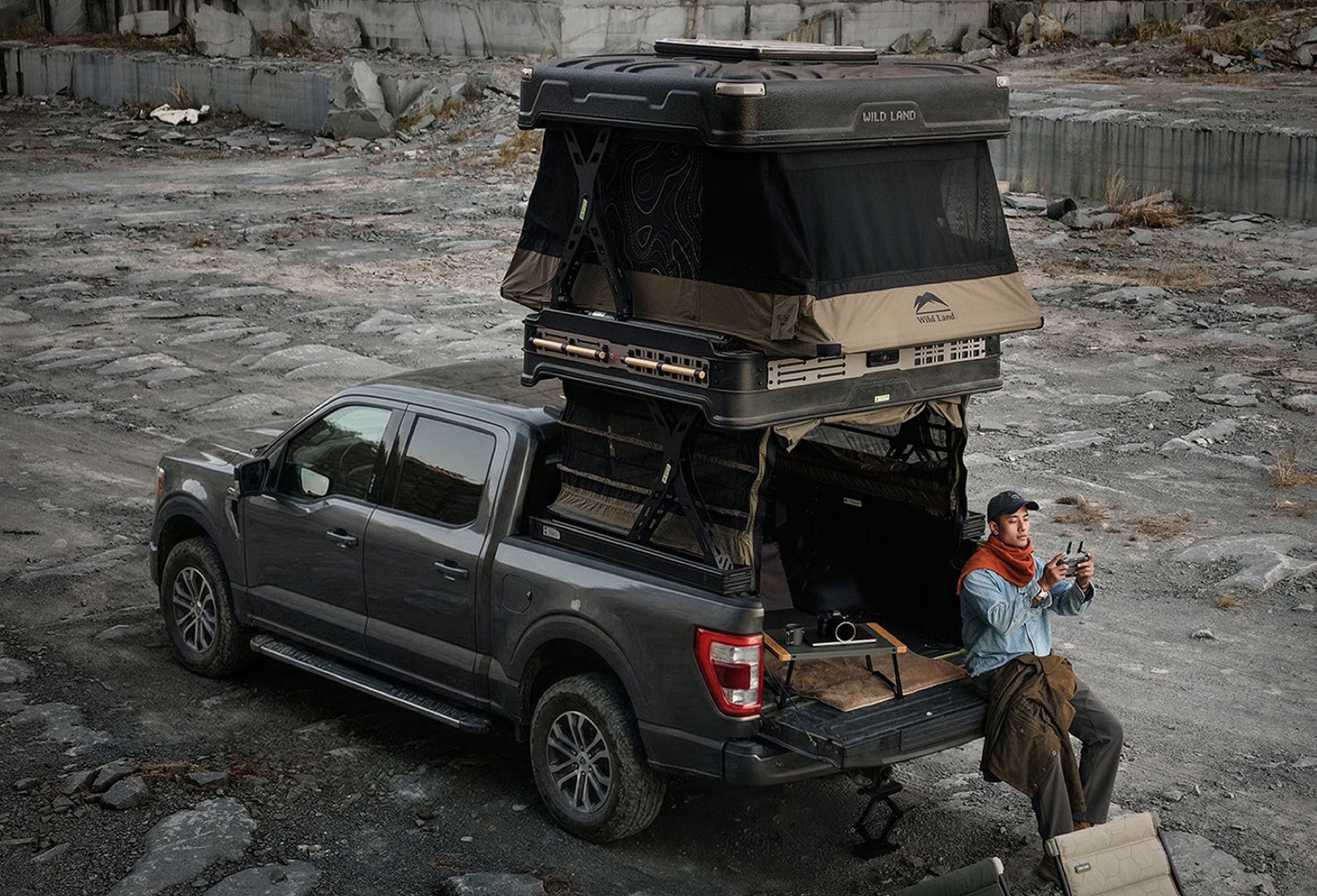 Cinch Outdoors Wingman X Truck Tent | Image