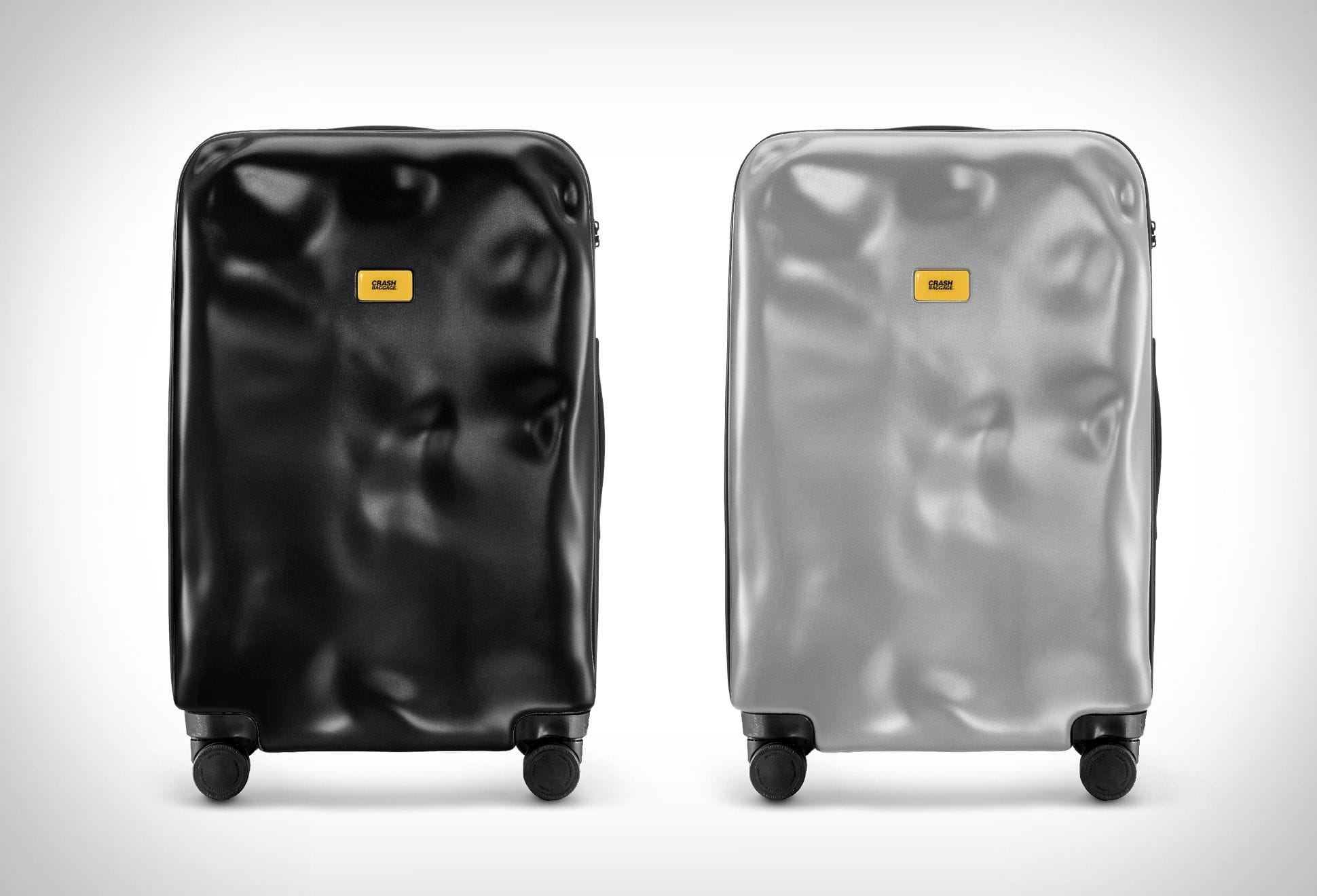 This Suitcase Comes Pre Dented on Purpose | Image