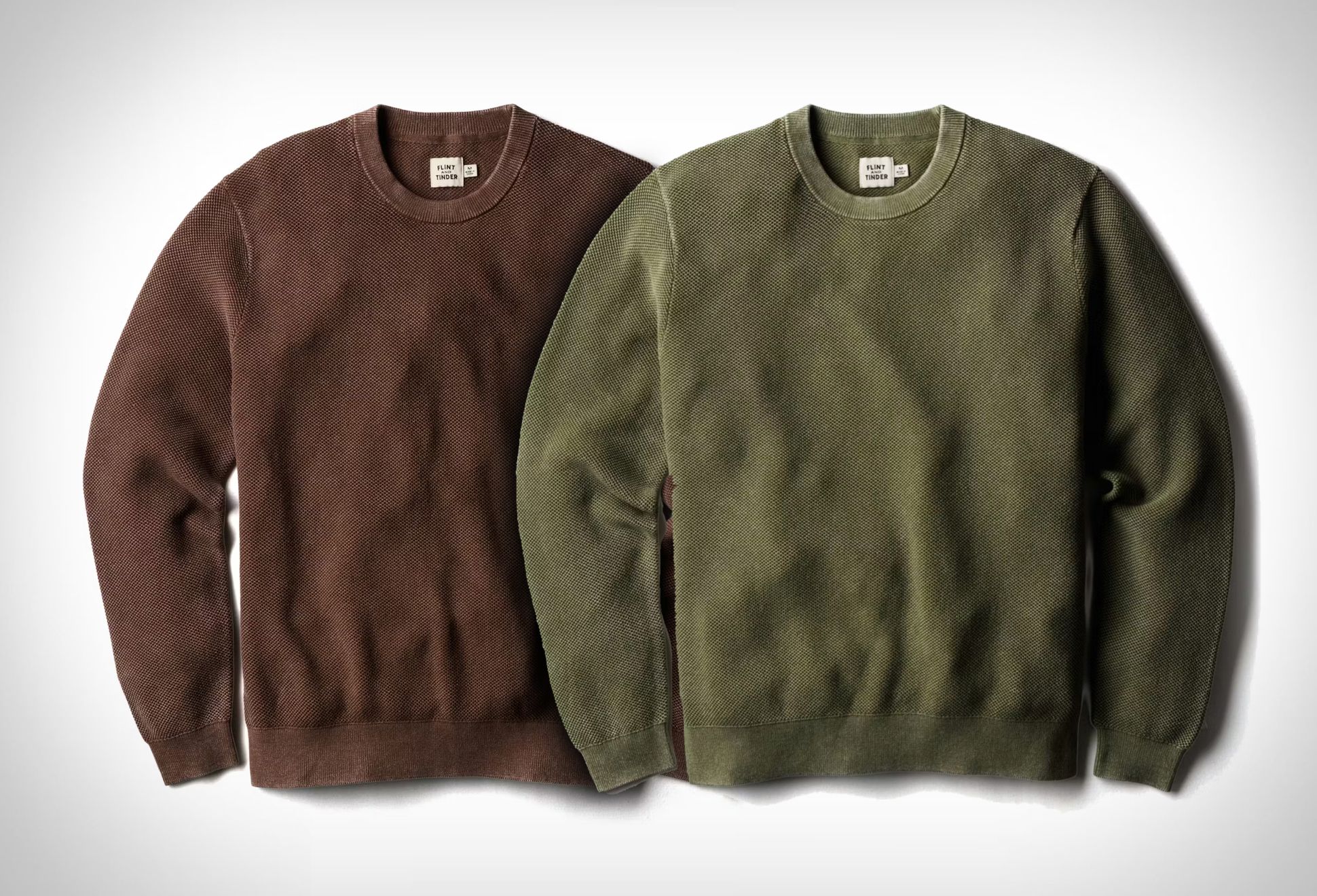 Flint and Tinder Garment Dyed Crewneck | Image