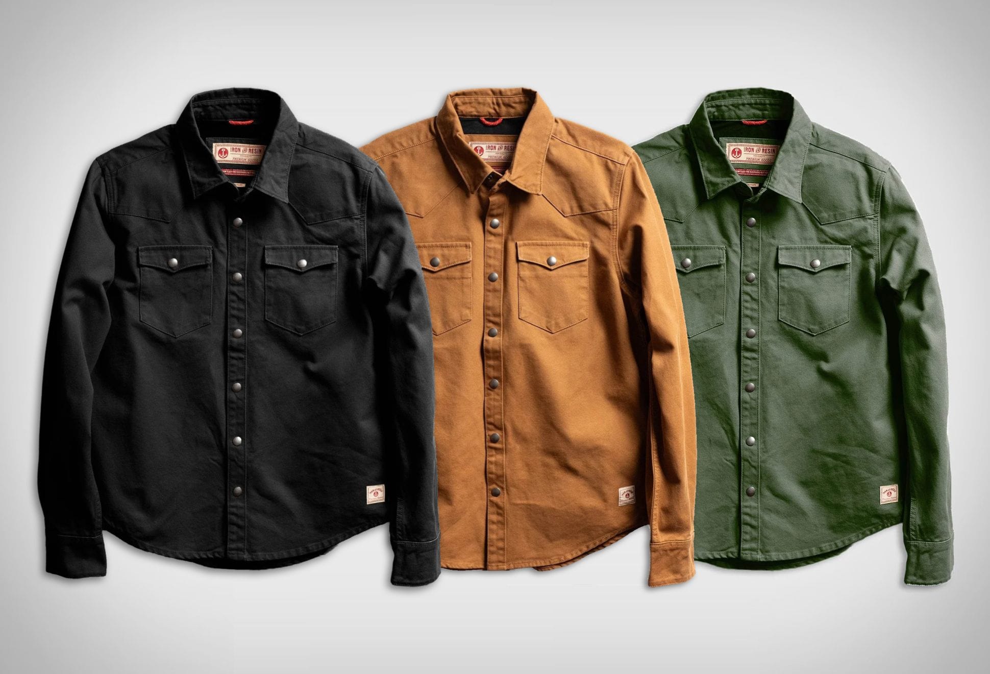 Iron & Resin Fenceline Shirt Jacket | Image