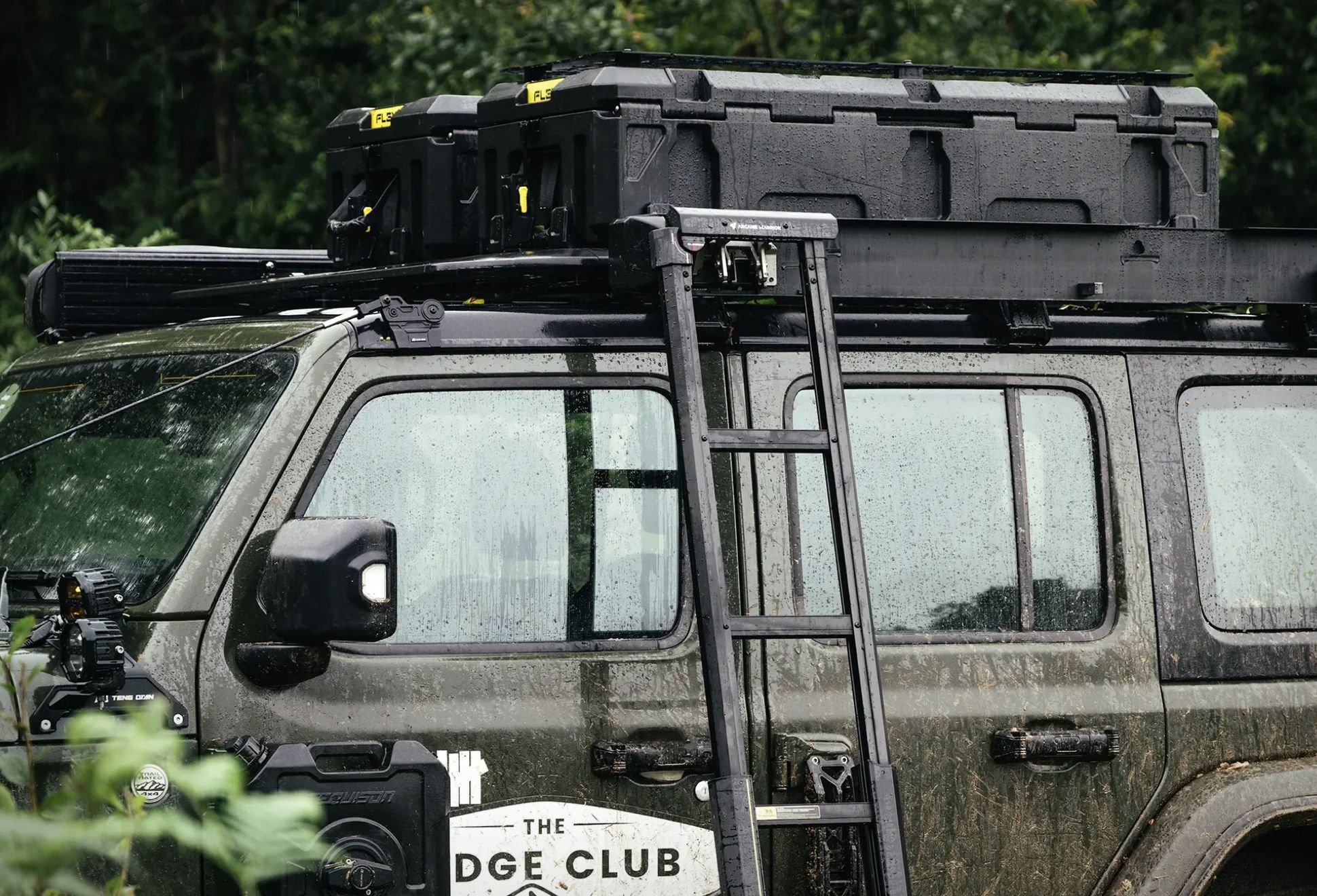 Pivoting Roof Rack Ladder | Image