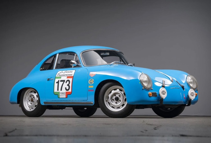 1957 Porsche 356A Coupe Rally Car - Image