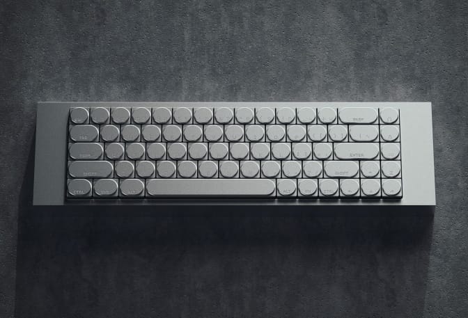 Cleaver Brutalist Aluminum Keyboard | Image