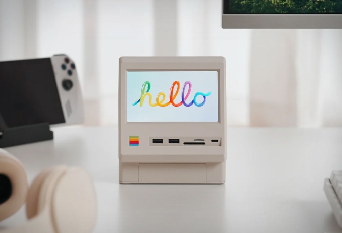 Mac Mini Macintosh Retro Dock | Image
