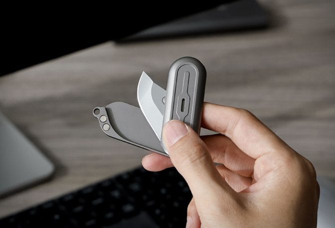 Tinova Ii Titanium Edc Knife | Image