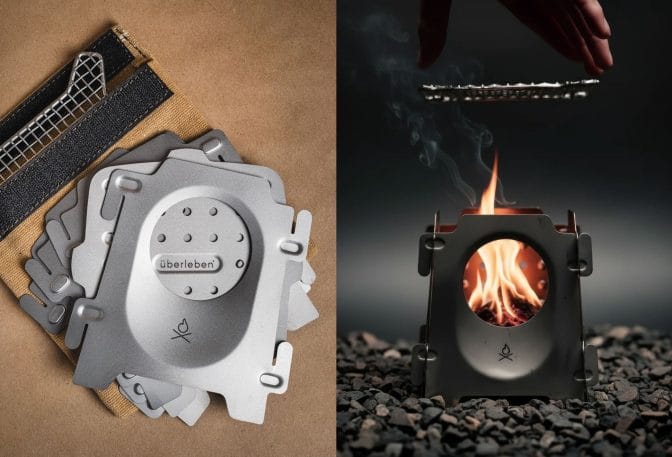 Uberleben Stoker Titanium Camping Stove | Image