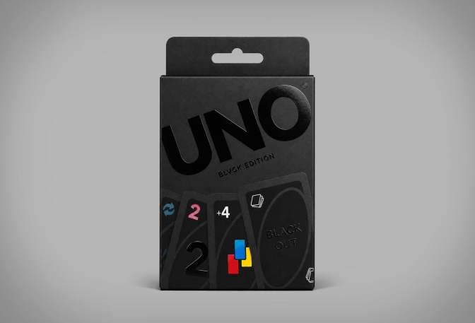 Uno Blvck Playing Cards | Image