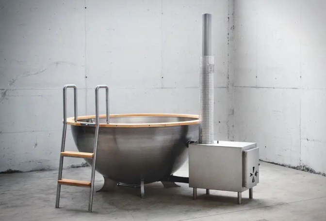 Wood-Fired Hot Tub - Image