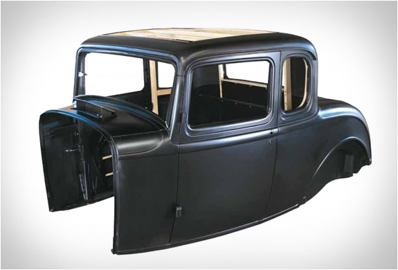 1932 Ford 3 window coupe body sale #8