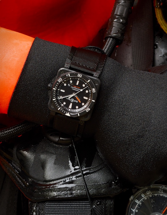 New Bell & Ross BR 03-92 Diver Black Matte