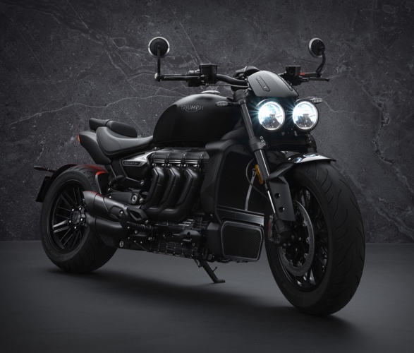 Blacked Out Triumph Rocket 3