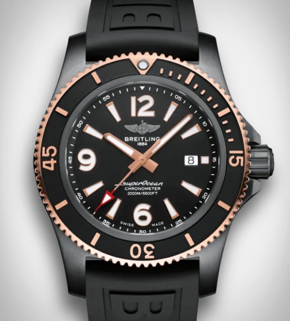 Breitling superocean 46 blacksteel hotsell
