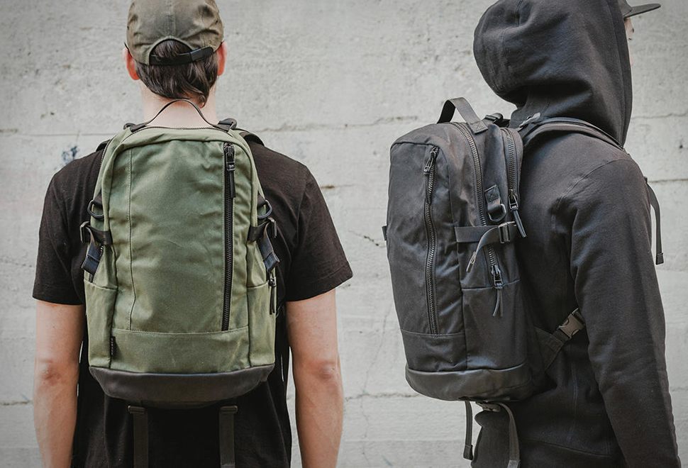 Dsptch Waxed Canvas Daypack