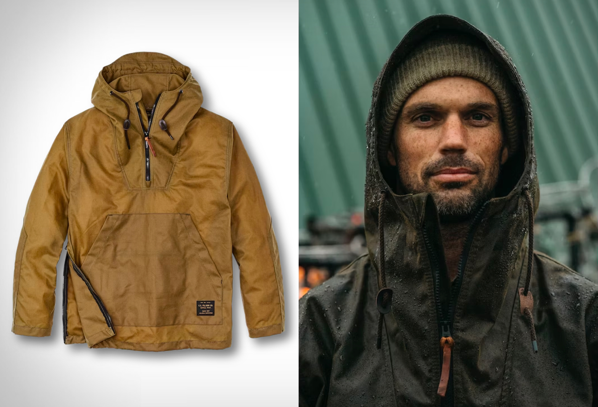 Waxed anorak new arrivals