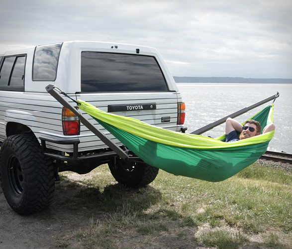 Jeep wrangler hammock hitch outlet