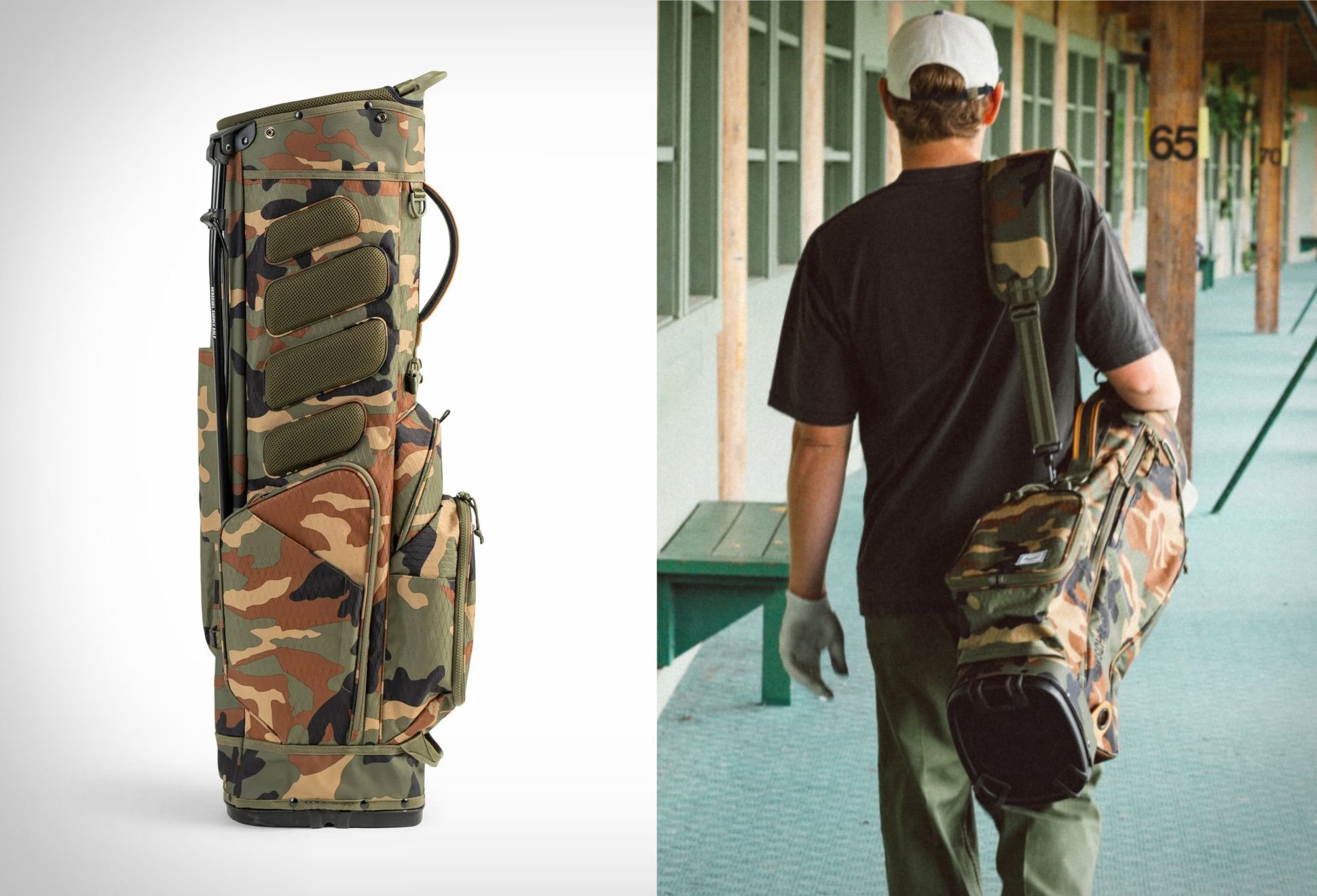 Herschels First Golf Bag Collection Arrives in Camo | Image