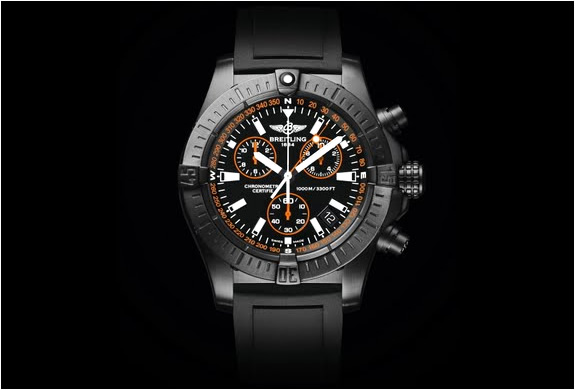 Breitling Avenger Seawolf Chrono Blacksteel Special Edition