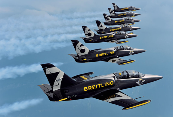Limited Edition Breitling Chronospace Jet Team Watch
