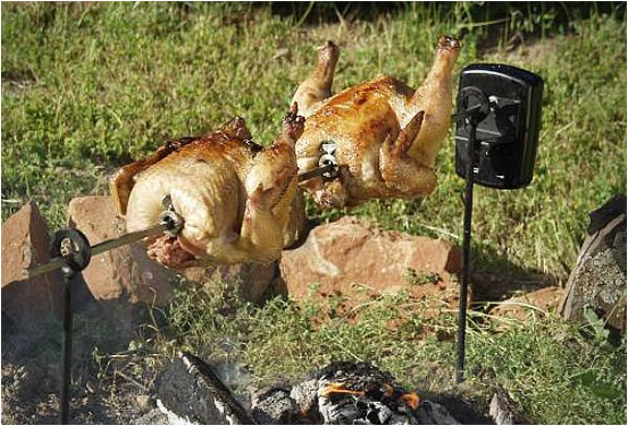 Grizzly spit rotisserie deals