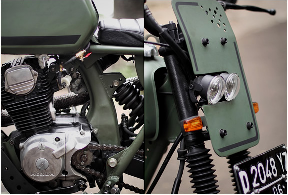Honda Cb125 Custom By Hajarbroxx Motorcycles