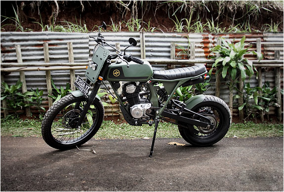 Honda Cb125 Custom By Hajarbroxx Motorcycles