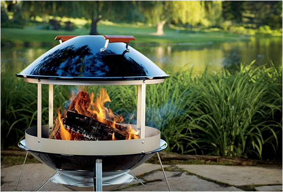 Weber fire pit cover new arrivals