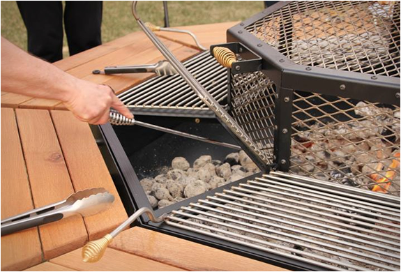 Jag grill bbq table clearance