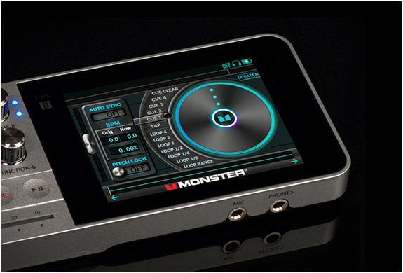 Monster Go-dj Portable Mixer