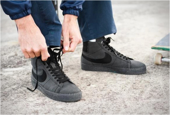 Nike Sb Blazer Black By Passport