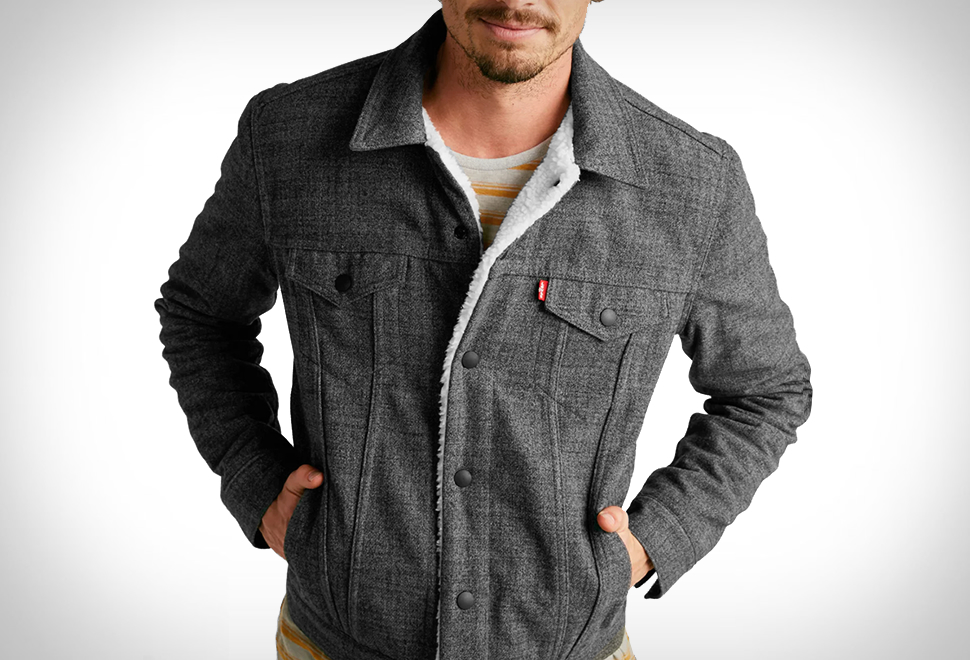 【楽天スーパーセール】 Outerknown x Levis Sherpa Trucker ジャケット・アウター