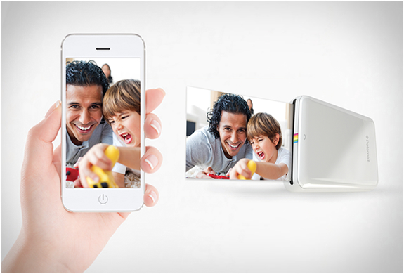 Polaroid ZIP Mobile Instant Photo Printer (White) - Walmart.com