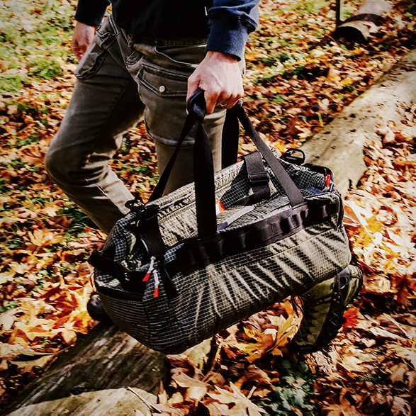 Poler Orange Label Bags