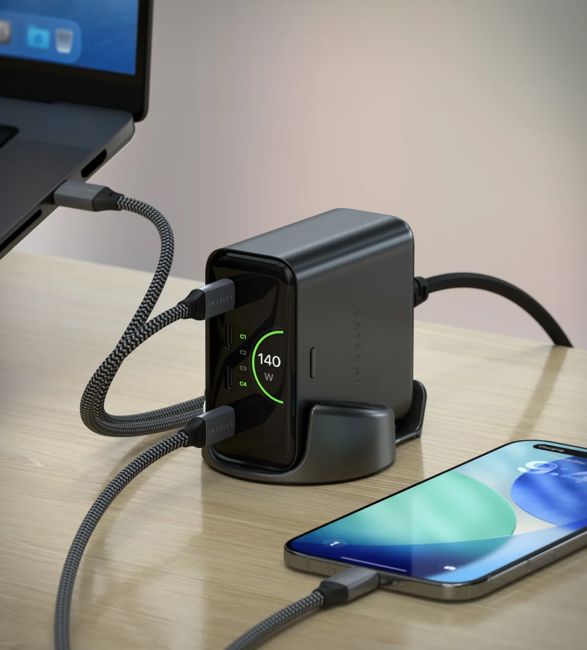 satechi-chargeview-140w-desktop-charger-2.jpg | Image