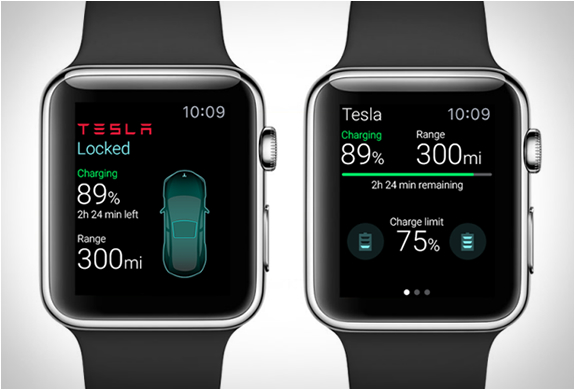 Tesla key apple watch outlet