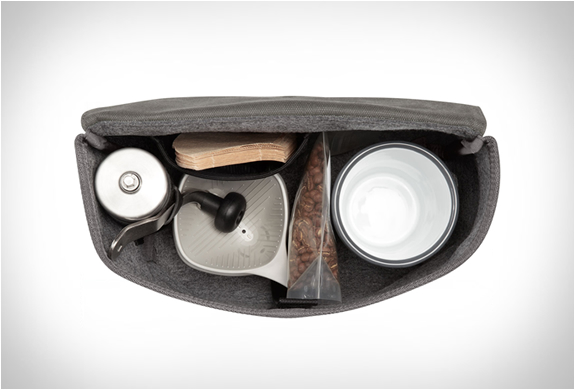 Timbuk2 X Blue Bottle Travel Coffee Kit