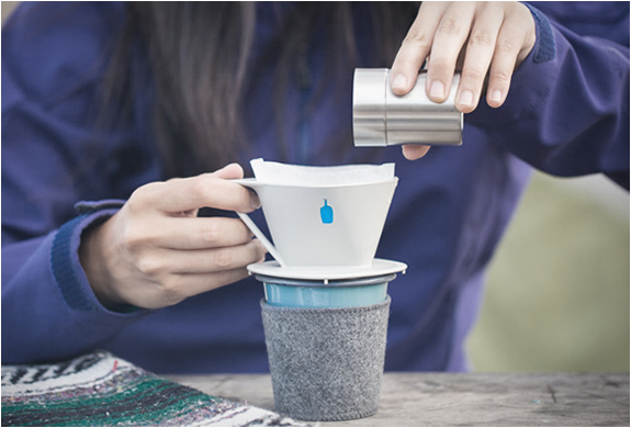 Timbuk2 X Blue Bottle Travel Coffee Kit