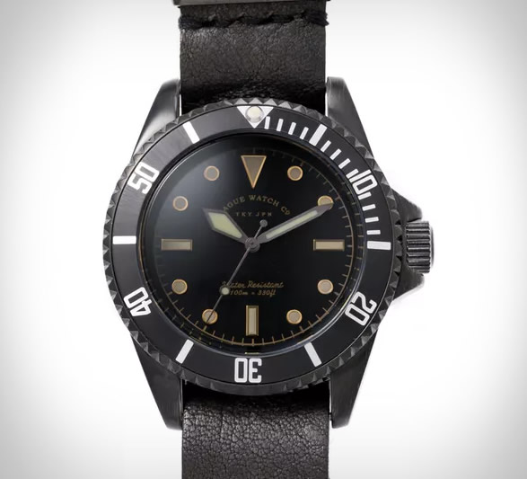 Vague Black Submariner Watch